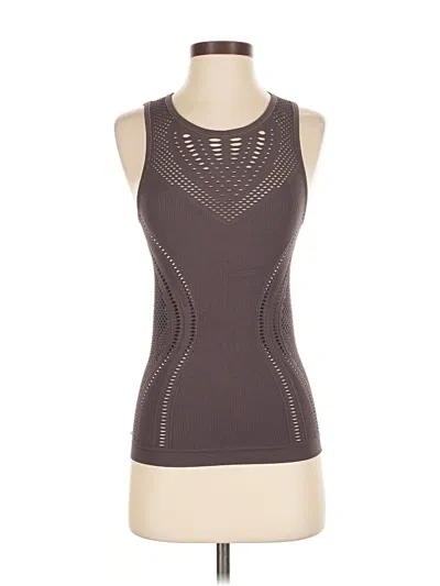 Pre-owned Alo Yoga Active Tank Top In Brown