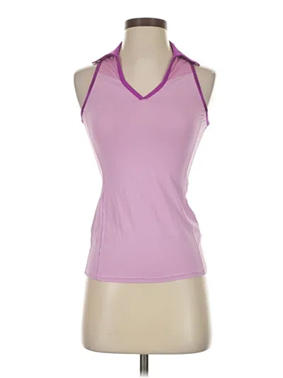 Pre-owned Alo Yoga Active Tank Top In Purple