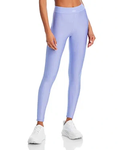 Alo Yoga Air Lift High Waist Suit Up Leggings In Lilac Blue