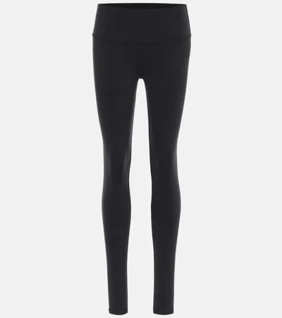 Alo Yoga Airbrush High-rise Leggings In Black