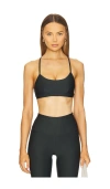 Alo Yoga Airlift Intrigue Bra In Anthracite
