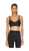 Alo Yoga Airlift Redefine Bra In Black & White