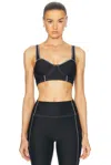 Alo Yoga Airlift Redefine Bra In Black & White