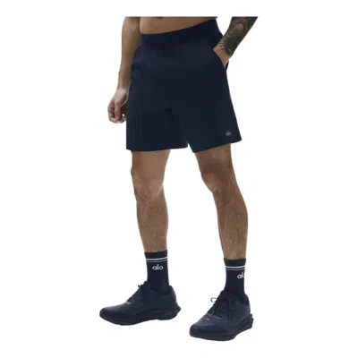 Alo Yoga Alo 7"" Repetition Short 'navy' In Blue