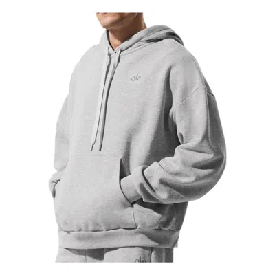 Alo Yoga Alo Accolade Hoodie 'athletic Heather Grey' In Gray