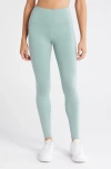 Alo Yoga High Waist Airbrush Leggings In Botanical Green