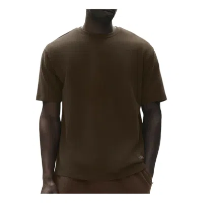 Alo Yoga Alo Double Take T-shirt 'espresso' In Multi
