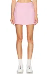 Alo Yoga Alosoft Backspin Skirt In Sweet Pink