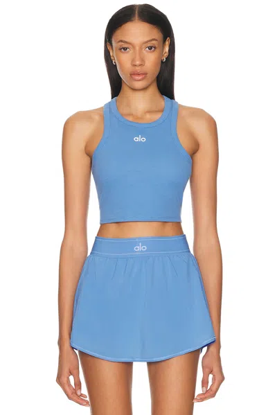 Alo Yoga Aspire Tank Top In Blue