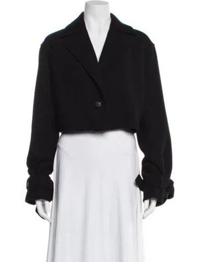 Pre-owned Alo Yoga Blazer In Black