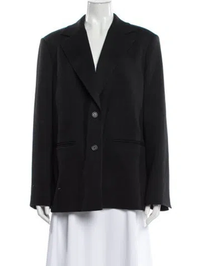 Pre-owned Alo Yoga Blazer In Gray