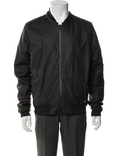 Pre-owned Alo Yoga Bomber Jacket In Green