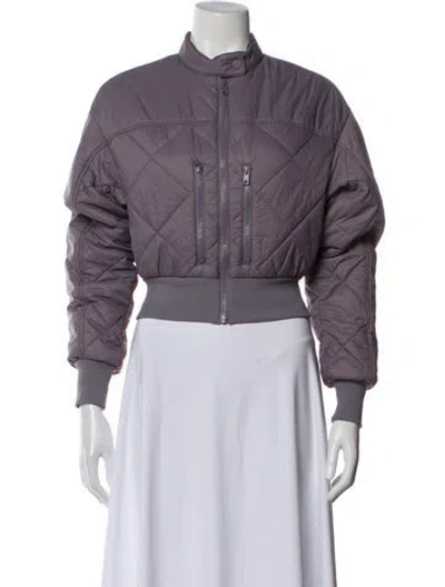 Pre-owned Alo Yoga Bomber Jacket In Multi