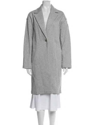 Pre-owned Alo Yoga Coat In Gray