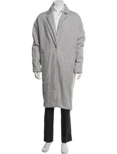 Pre-owned Alo Yoga Coat In Grey