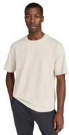 Alo Yoga Double Take Short Sleeve Tee Bone In Bone