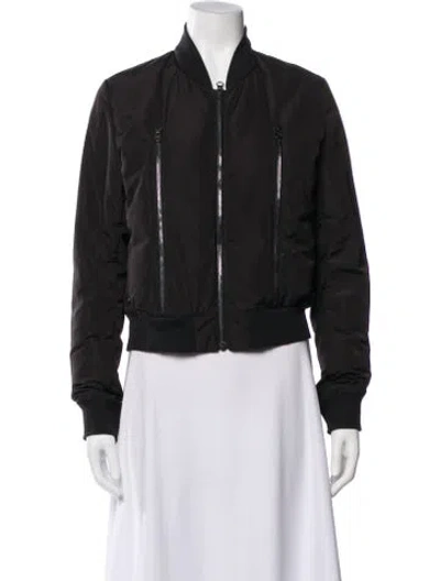 Pre-owned Alo Yoga Down Jacket In Black