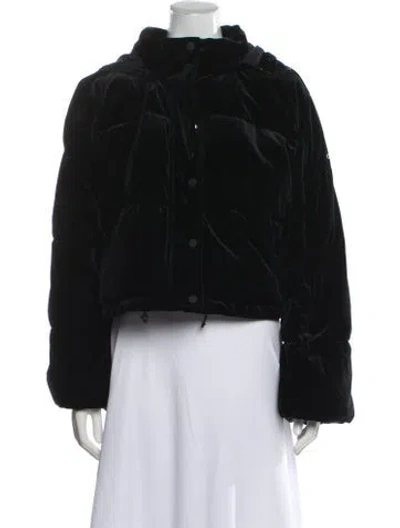 Pre-owned Alo Yoga Down Jacket In Blue