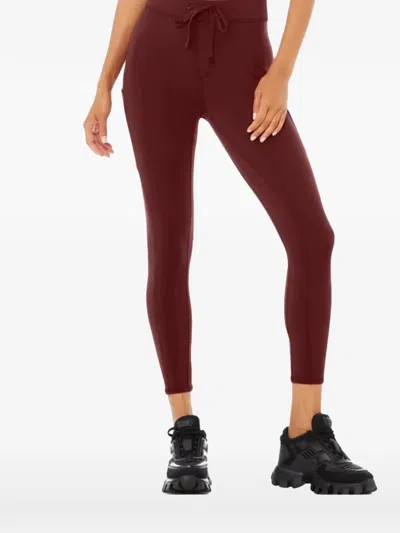 Alo Yoga Drawstring-waist Leggings In Multi