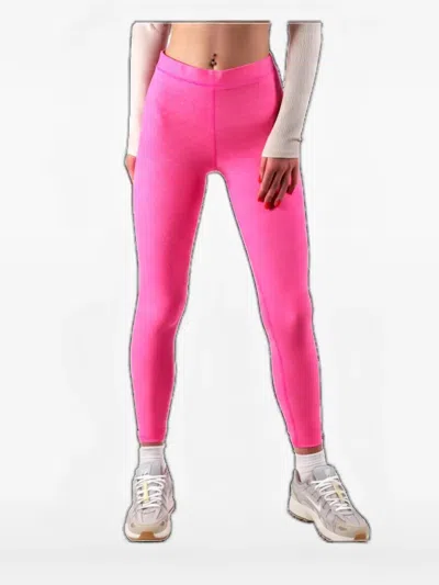 Alo Yoga Elasticated-waist Leggings In Pink