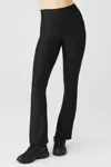 Alo Yoga Airbrush High Waisted Bootcut Legging In Black