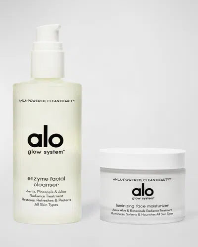 Alo Yoga Glow On The Go Skincare Set In White