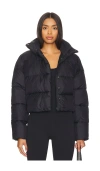 Alo Yoga Gold Rush Puffer Jacket In Black