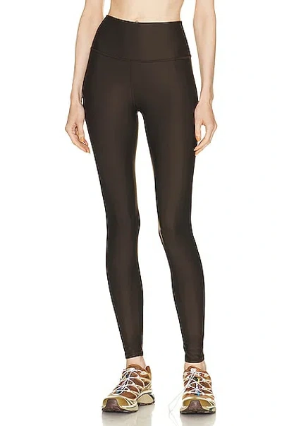 Alo Yoga High Waisted Airlift Legging In Espresso