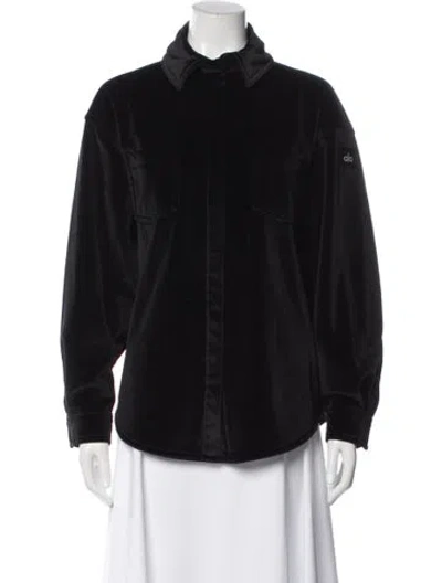 Pre-owned Alo Yoga Jacket In Black