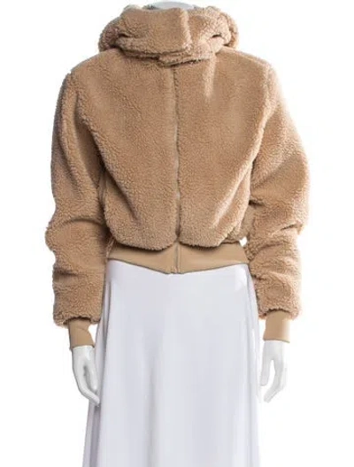 Pre-owned Alo Yoga Jacket In Brown