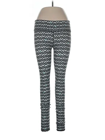Pre-owned Alo Yoga Leggings In Teal