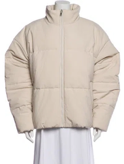 Pre-owned Alo Yoga Nylon Jacket In Neutral