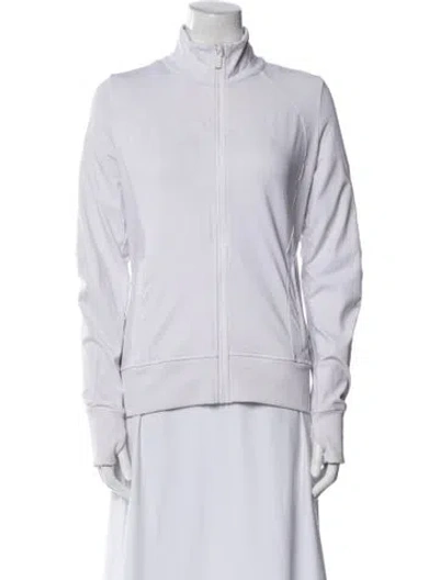 Pre-owned Alo Yoga Nylon Vest In White