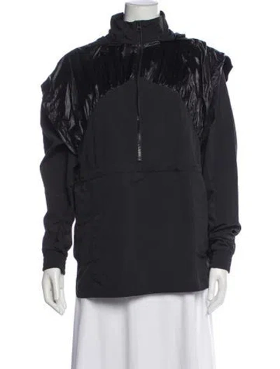 Pre-owned Alo Yoga Performance Jacket In Black