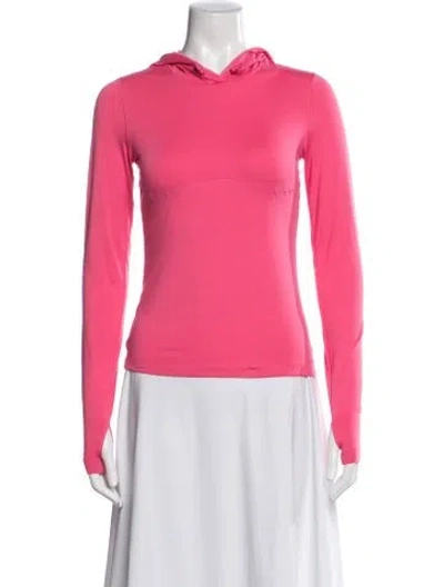 Pre-owned Alo Yoga Performance Jacket In Pink