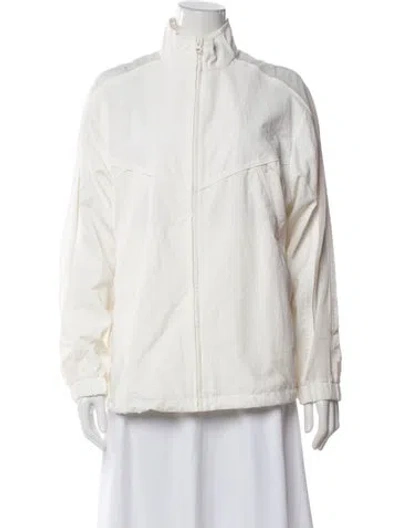 Pre-owned Alo Yoga Performance Jacket W/ Tags In White