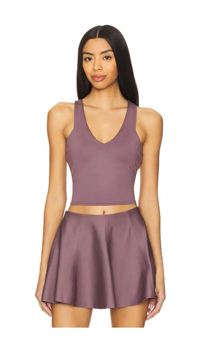 Alo Yoga Real Bra Tank In Raisinette