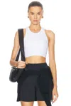 Alo Yoga Delight High Neck Bra In White