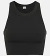 Alo Yoga Seamless Delight Sports Bra In Black