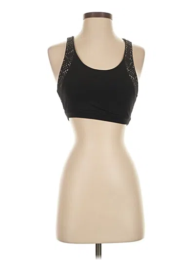 Pre-owned Alo Yoga Sports Bra In Black