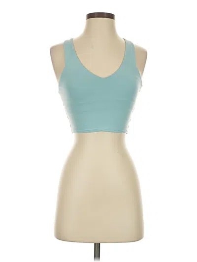 Pre-owned Alo Yoga Sports Bra In Blue