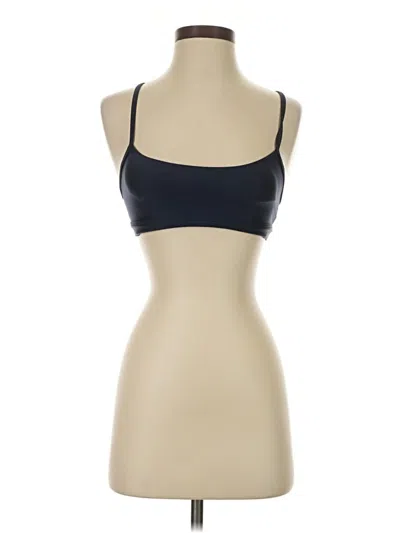 Pre-owned Alo Yoga Sports Bra In Blue