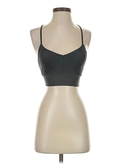 Pre-owned Alo Yoga Sports Bra In Gray