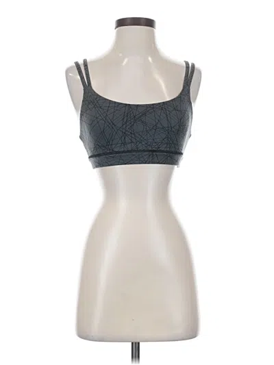Pre-owned Alo Yoga Sports Bra In Gray