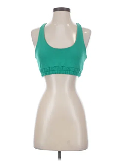 Pre-owned Alo Yoga Sports Bra In Teal