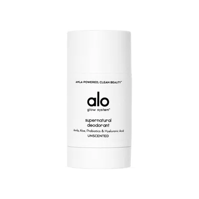 Alo Yoga Supernatural Deodorant Unscented In White