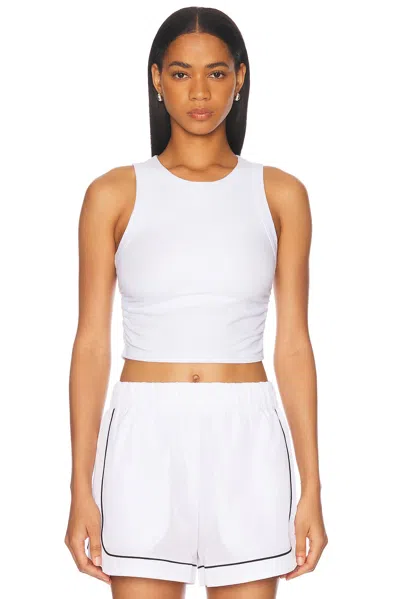 Alo Yoga Sway Bra Tank Top In White