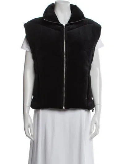 Pre-owned Alo Yoga Vest In Black