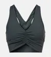 Alo Yoga Wild Thing Bra In Green