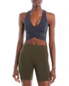 Alo Yoga Wild Thing Bra In Anthracite